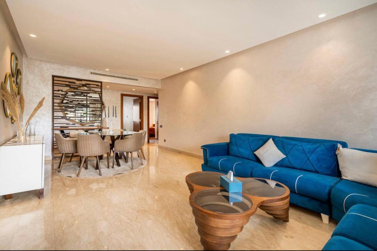 Incantevole Luxury Apprt Nel Cuore Di Casablanca Luaran gambar