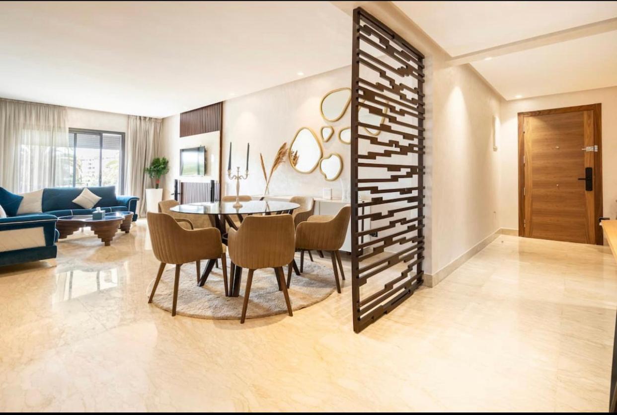 Incantevole Luxury Apprt Nel Cuore Di Casablanca Luaran gambar