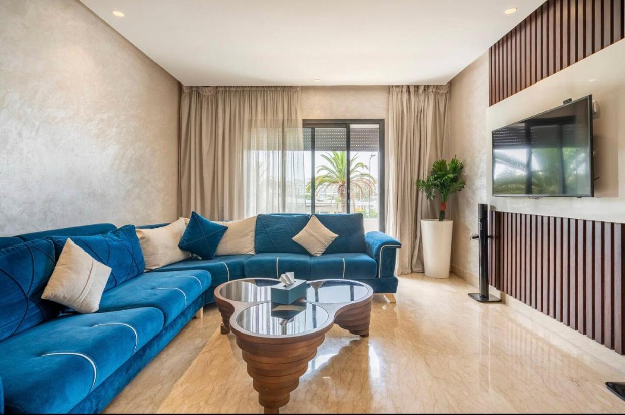 Incantevole Luxury Apprt Nel Cuore Di Casablanca Luaran gambar