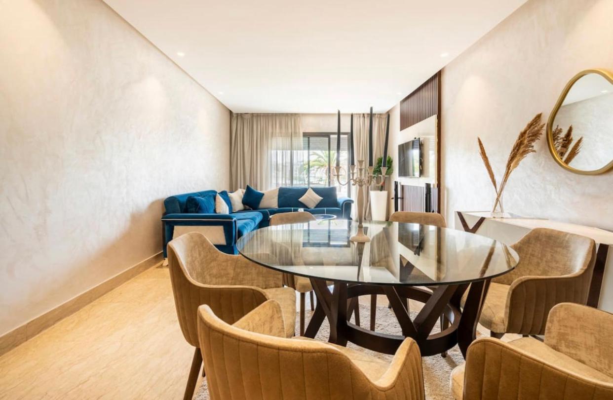 Incantevole Luxury Apprt Nel Cuore Di Casablanca Luaran gambar